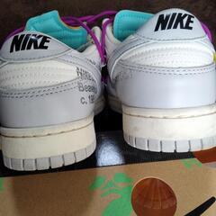 希少美品！！Off-White✕NIKE　lot21　DUNKの画像