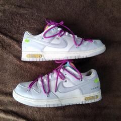 希少美品！！Off-White✕NIKE　lot21　DUNKの画像