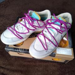 希少美品！！Off-White✕NIKE　lot21　DUNKの画像