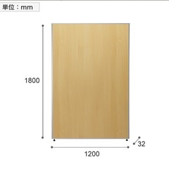 未使用セット売りですパーテーション　家具福岡市の画像