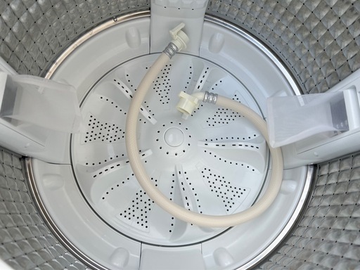 ■美品 使用5ヶ月■2024年製 7.5kg 洗濯機 Haier JW-LD75C■ハイアール ファミリー向け洗濯機 大型縦型洗濯機 白ホワイト