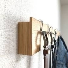 無印　MUJI 長押　コートかけ　の画像