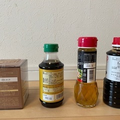 【調整中】【未開封】マヌカハニー、ポン酢、ドレッシング、さしみ醤油の画像