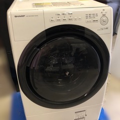 天)SHARP ドラム式電気洗濯乾燥機