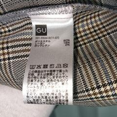【極美品】GU チェック柄オープンカラーシャツ Mサイズの画像