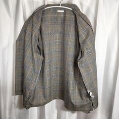 【極美品】GU チェック柄オープンカラーシャツ Mサイズの画像