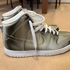 CLOT × Nike Dunk High "Silver/Flux"の画像
