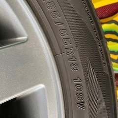 ランドローバー純正18インチホイールの画像