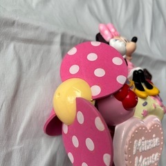 【ジャンク品】ミニーのハンディファン　の画像
