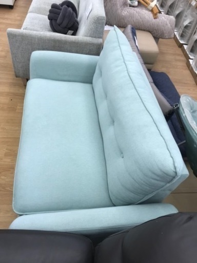 ★ジモティ割あり★  ソファー ダークブラウン H80×D97×W190 クリーニング済み OJ6947 ☆ジモティ割あり☆ ソファー ダークブラウン H80×D97×W190