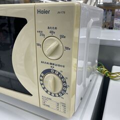 ハイアール JM-17B 2011年製 電子レンジ ターンテーブル 解凍付き 札幌市手稲区の画像