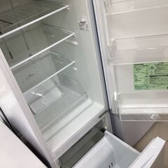 【6ヵ月保証】2ドア冷蔵庫　TOSHIBA　GR-R17BS　キズ･ヘコミ有の画像