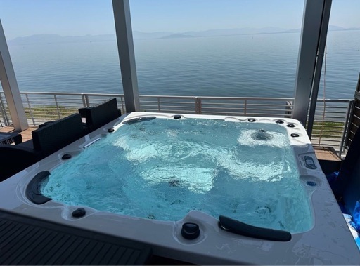 新品 屋外用ジャグジー5-6人用 WGJ2200 ジェットバス