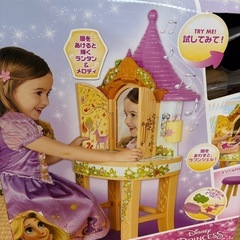 子供用ドレッサー　ラプンツェルの画像