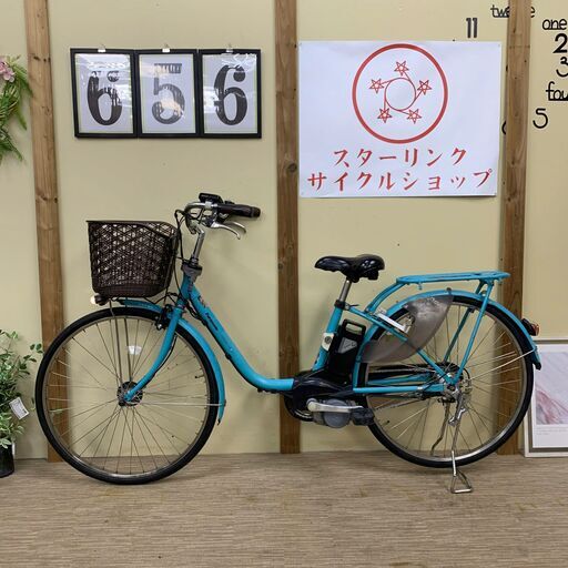 656整備済新基準パナソニックビビスタイル DX 電動アシスト
