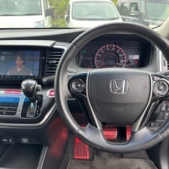 ホンダ オデッセイ アブソルート★総額45万円★車検2年付き！自動車税コミコミ ローダウン 20インチアルミ CTBA 純正ナビ Bluetooth フリップダウンモニター 機関良好 外観良好！両側パワスラ 修復歴なし！ローン審査可能♪最安値の画像