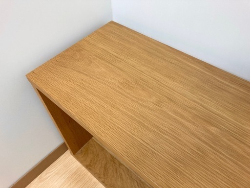 無印良品　スタッキングシェルフ3段　オーク材