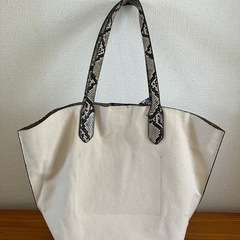 トートバッグ④へび柄の画像