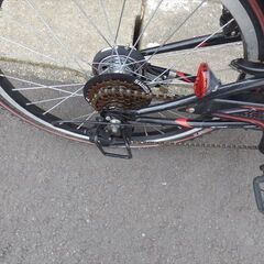 天童市　山形市　22インチ　ブリヂストン２2インチ　子供用　マウンテンバイク６段★自転車組み立て整備士が整備の画像