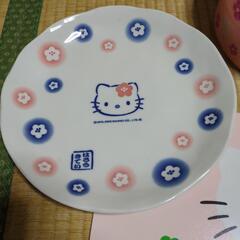 キティちゃん　ラグ　皿　お重　ランチョンマット　まとめての画像