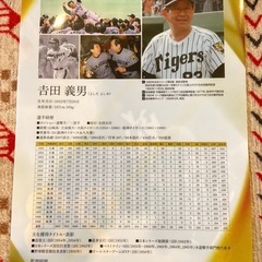 阪神タイガース 吉田義男 クリアファイル2枚 - メルカリ