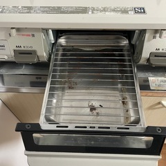 【取引中】都市ガス用ガスコンロ　２口　リンナイの画像