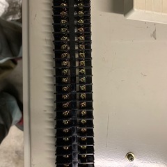 制御盤用 端子台 TX10S 中古品の画像