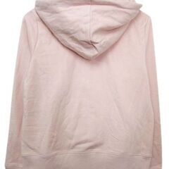 【美品】GU ジーユー レディース 厚手生地 ジップアップパーカー  スウェット ピンク系  XLサイズ の画像