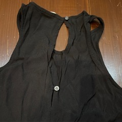 GAP サロペット オールインワン 黒 Mサイズの画像