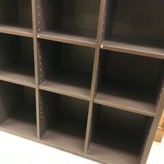【ジャングルジャングル石津店】本棚　ブックスタンド　収納　整理　大容量　ブラウン　新生活　クリーニング済み　堺市　石津　の画像