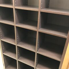 【ジャングルジャングル石津店】本棚　ブックスタンド　収納　整理　大容量　ブラウン　新生活　クリーニング済み　堺市　石津　の画像