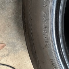 ブリジストン レグノ タイヤ2本の画像