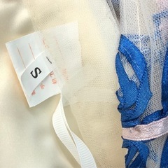 【※大幅値下げ※】花柄刺繍レースドレス　ワンピース　カップ付の画像
