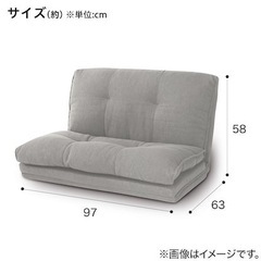 ニトリ コンパクトソファファブリック