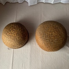 お風呂に脱衣所に物入れに❗️大きな籠　２つセットの画像