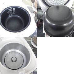 ジャー炊飯器 3合炊き 2021年製 アイリスオーヤマ KS-RC21M05-W ホワイト マイコン炊飯ジャー キッチン家電 IRIS OHYAMA☆ 札幌市 北区 屯田 の画像