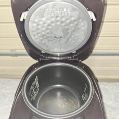 ZOJIRUSHI マイコン炊飯ジャー ３合炊き ダークブラウンの画像
