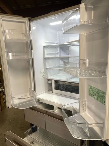美品】HITACHI 6ドア冷蔵庫 R-HW48N 2020年製 通電確認済み 475L