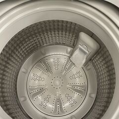 極美品 Haier ハイアール 2024年製 全自動洗濯機 BW-45A 4.5kg ホース 四つネジニップル付きの画像