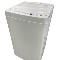 極美品 Haier ハイアール 2024年製 全自動洗濯機 BW-45A 4.5kg ホース 四つネジニップル付きの画像