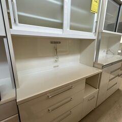 ジモティ来店特価!!　食器棚　共和産業　ホワイト　　J-250463