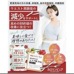 【2袋】未開封 カロリンピュア 30日分×2 肥満気味の方の体重 体脂肪の減少を助けるの画像
