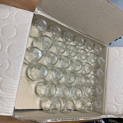 ジャム用のカラ瓶です。販売用
