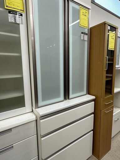 ジモティ来店特価!!　食器棚　ニトリ　ホワイト　J-250465