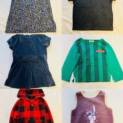 100-110女の子の服の画像