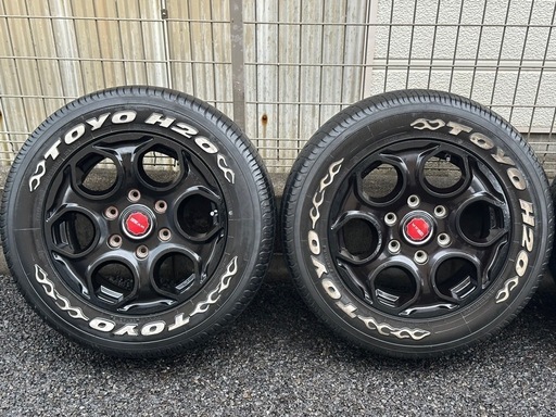 有名ブランド 格安超美品】16インチ 6穴 プレミックスギア レアマイスター タイヤ・ホイール