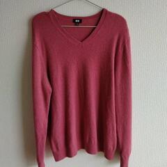 （お話中）お得🉐ユニクロカシミア100％メンズXL