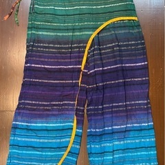インド エスニック パンツ コットン Lサイズ