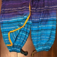 インド エスニック パンツ コットン Lサイズの画像