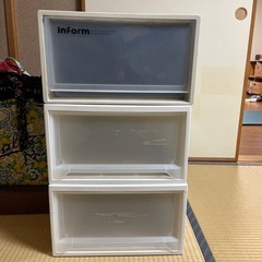 【5月末まで最終値下げ】収納・衣装ケース　3点セット